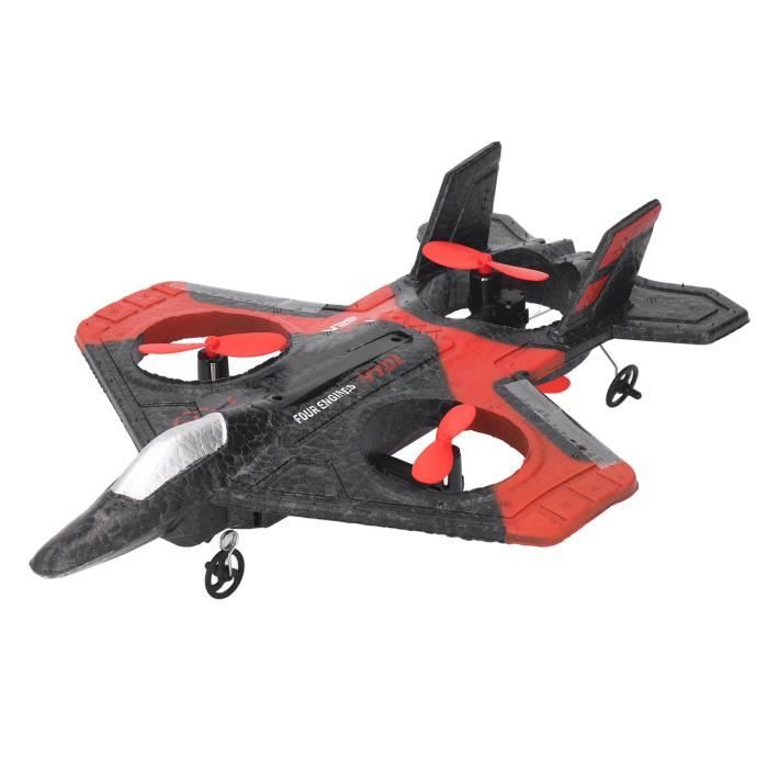 Avion t?�l?�command?� pour enfants et d?�butants 25x18.5x7cm - D?�s 14ans Rouge NOUVEAU - Cdiscount 
