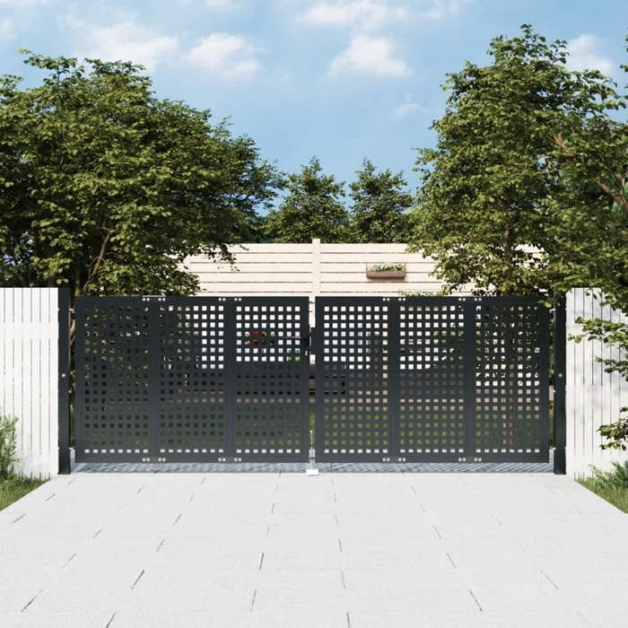 vidaXL Portail jardin - vue 3