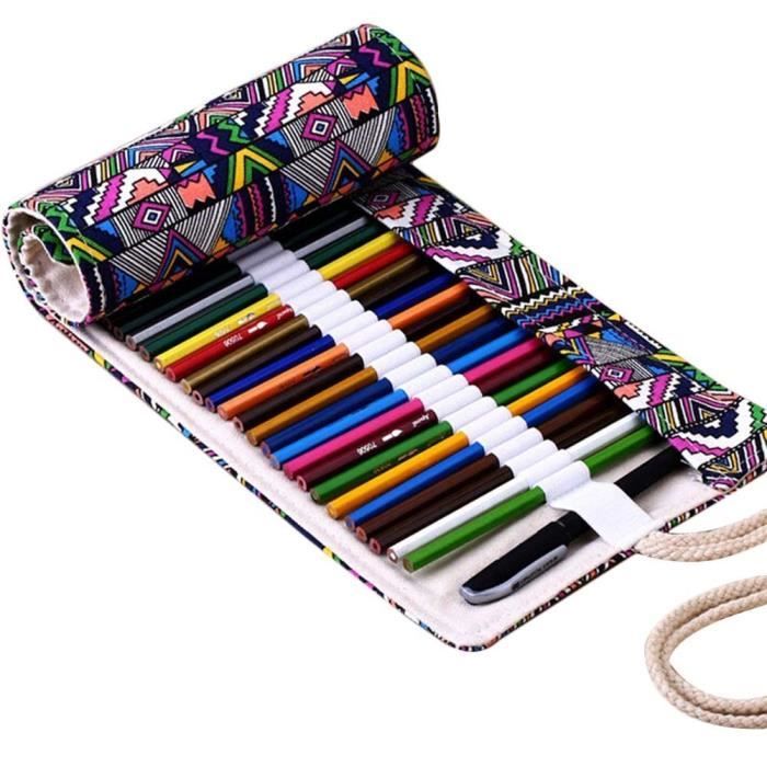 Bo/îtier rigide Fermeture /Éclair robuste et r/ésist Plusieurs compartiments de rangement Plusieurs couleurs Tinc Trousse /à crayons rigide en relief pour enfants /à l/école et aux devoirs