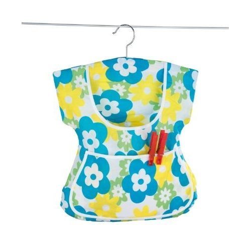 Panier Pince à Linge Suspendu 200 Pinces - Sac Rangement Extérieur Avec Crochet