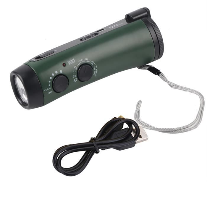 Sifflet Militaire 7 En 1 Multifonction - Lampe, Boussole, Thermomètre Pour Camping Et Randonnée