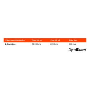 gymbeam l carnitine 220 000 Pack en forma básico Pack Of:Pack Of - 2 Sports Energy Booster