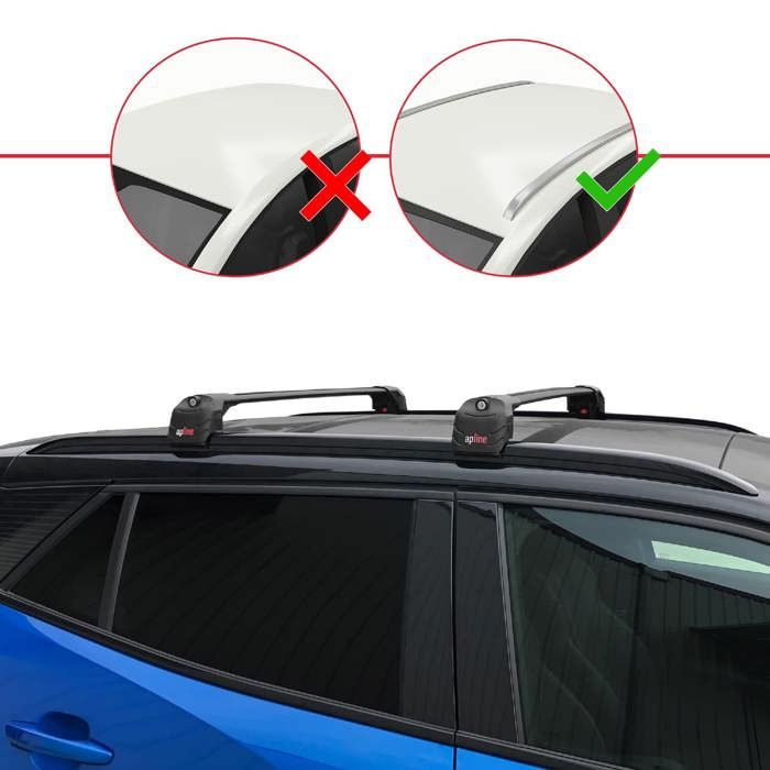 Apline Compatible avec Jeep Compass 2017-2024 Barres de