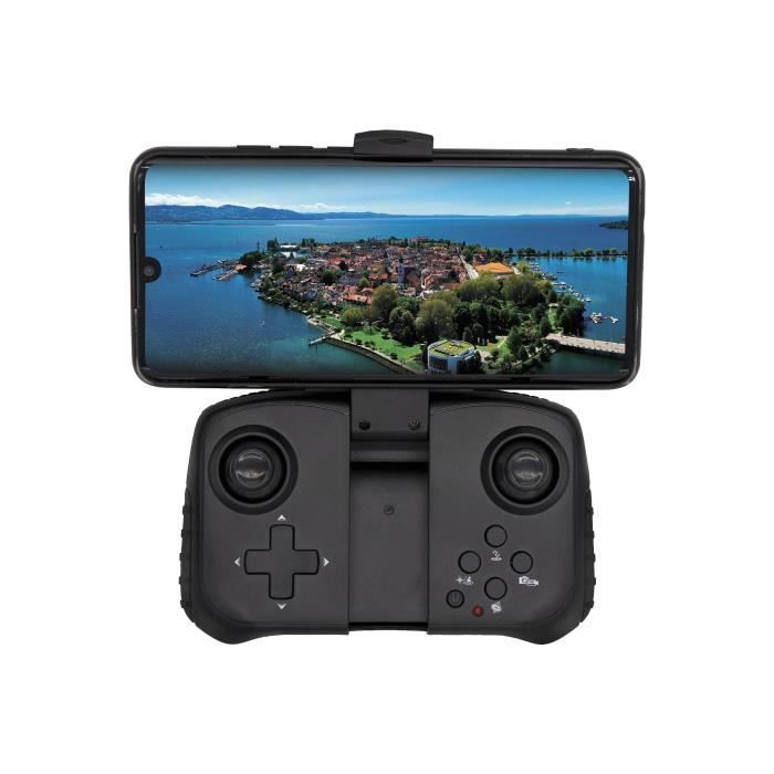 Drone Spy Racer Avec Caméra Embarquée – 38 Cm – Pilotage Intérieur/extérieur – Portée 50 M – Loopings 360° – Pour Débutants