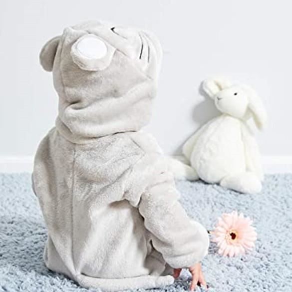 Combinaison d'hiver Bébé, Surpyjama Fille,Flanelle Grenouillère avec  Capuche et Fermeture éclair,Unisexe Bébé Cute Animal Barboteuse rose -  Cdiscount Prêt-à-Porter