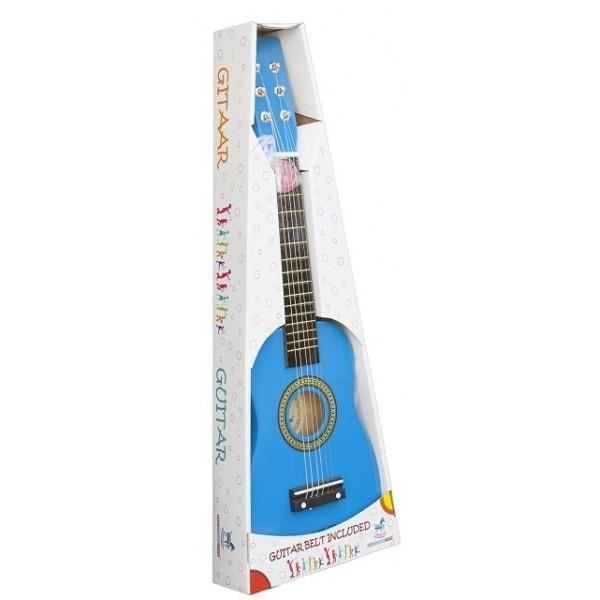 Rock Guitar - Guitare Jouets - guitare enfant - guitare jouet - bleu 50CM