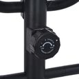 CES- Vélo elliptique magnétique avec mesure du pouls 132 x 66 x 155 cm noir et blanc en métal et plastique -9375305197061-3