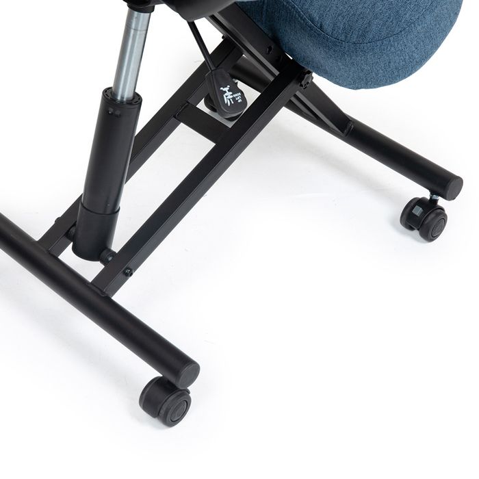 Kenoko SUGURI - Chaise Genoux Ergonomique Réglable | Cuir écologique | Maison Et Le Bureau | Avec Housse En Tissu | Vert Bouteille - Maison