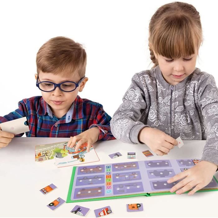 Montessori Quiet Book, Busy Book Livre Occupé Éducatif Puzzle Sensoriel  Cahier d'activité pour Les Enfants de 2 à 6 Ans Motricité Fi - Cdiscount  Jeux - Jouets