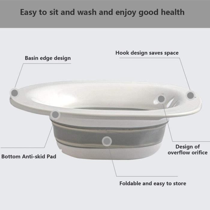 Aiitllyna Bidet portable pour WC universel, bidet portable pour femmes en  grossesse, rehausseur WC et bidet pour personnes âgées et handicapées