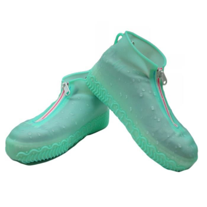 Couvre-chaussures en silicone, imperméable Couvre chaussures avec protège,  chaussures en caoutchouc antidérapants, Transparent, L - Cdiscount