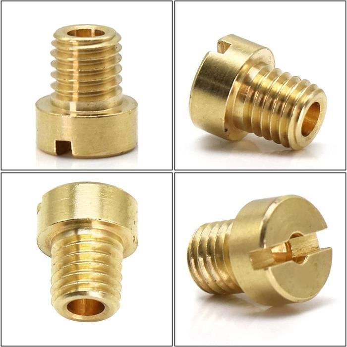 Kit Gicleurs M5 Kit De 25 Gicleurs Principaux M5 (55-115) Pour Carburateurs Dellorto PHBG - Pièces De Rechange Essentielles Réglage Carburateur PHBG