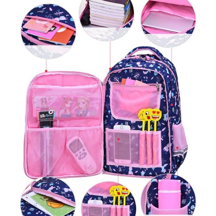 Sac à Dos Fille Cartable Ce1 Fille Cartable Fille Primaire Nylon