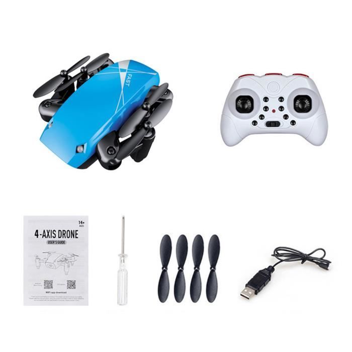 KY905 Mini Drone sans caméra Quadricoptère pliable Hélicoptère RC à retour  à une clé Drone - Cdiscount Jeux - Jouets