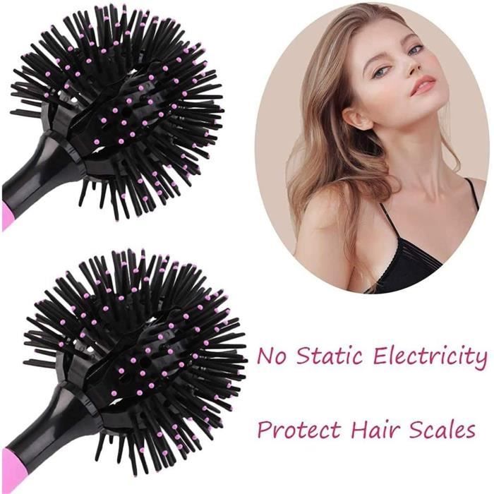 Bomb clearance curl brush