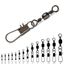 Pêche carnassier 5 émerillons laiton pater noster VMC 3543PO n°.1//0 50 kg