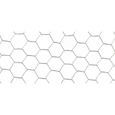 Grillage métalique triple torsion - structure hexagonale - 1 x 25 m - maille 25 x 0,8 mm-0