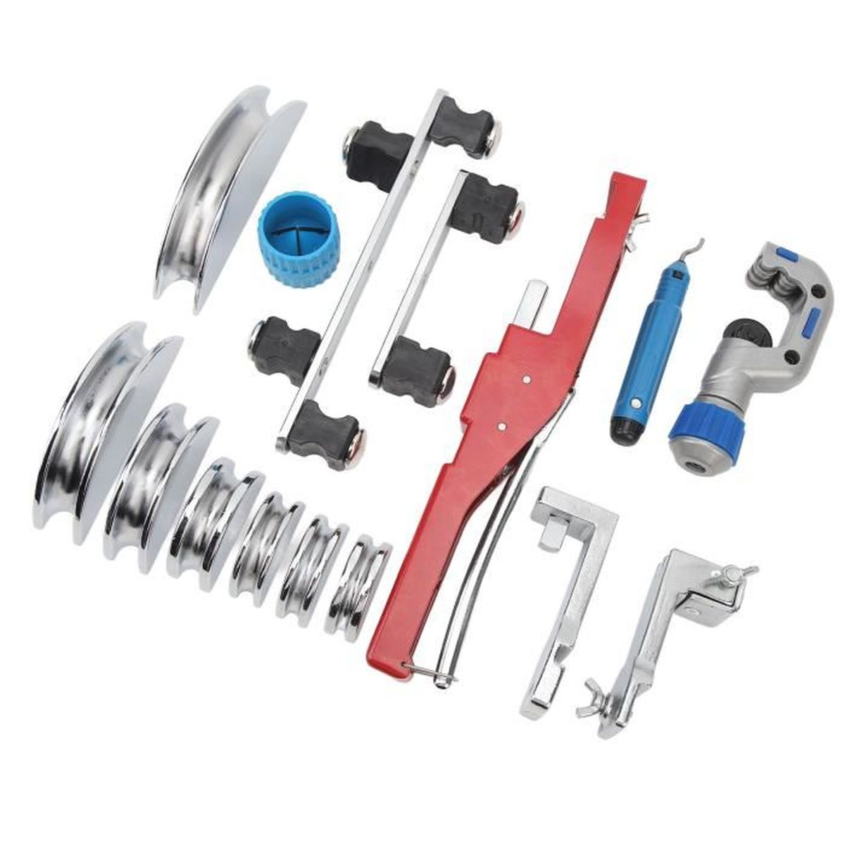 Eosnow Kit de cintreuse de tubes, cintreuse de tubes compacte, têtes de