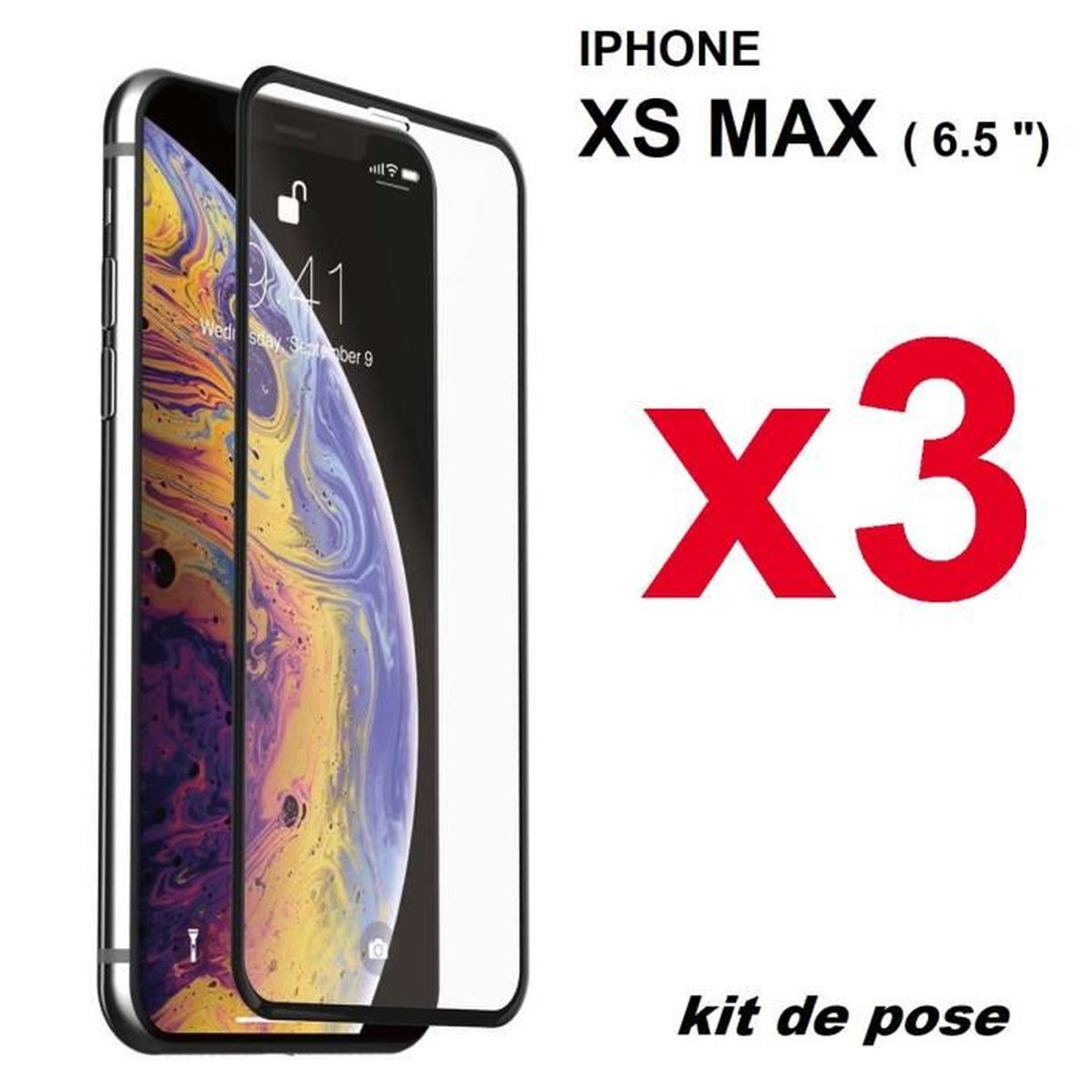 Protection d'écran iPhone X / XS / XS Max / XR – ShopSystem