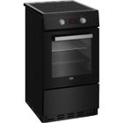 Cuisinière - BEKO - FSE58301BC - 50cm - 3 Inductions - Multifonction - 6 Fonctions dont Chaleur brassée - 60 L - Catalyse