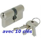 FTH THIRARD CYLINDRE SERRURE EUROPEEN 10 CLES 30/30