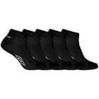 905 Umbro Chaussettes Homme, Chaussette Mi-haute Homme (Lot de 5) - Noir