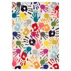 Tapis enfant - UNAMOURDETAPIS - 100x100 cm - Gris - Synthétique - Motifs Uni