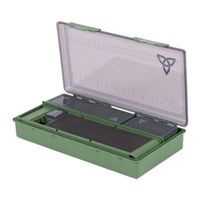 X2 Carpbox - Boîte de rangement pour carpe - 9 pièces - Boîte à outils - Vert