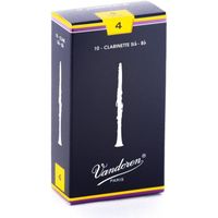 Vandoren CR104 10 Anches pour Clarinette Sib 4