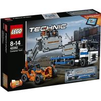 LEGO® Technic - Le Transport de Conteneur - Camion articulé avec grue charge conteneurs - 631 pièces
