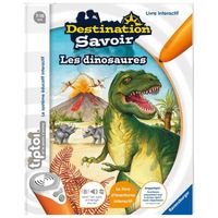 tiptoi®, Livre interactif, Destination Savoir Les dinosaures, 7 ans, Ravensburger