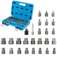 Set D'extracteurs FARNEED 11 Pièces – Pour Boulons Abîmés 9-19mm, étui Rigide