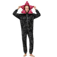 Combinaison Polaire Unisexe à Capuche D-Demogorgon - Pyjama Hiver Chaud Pour Enfant Et Adulte, Cosplay
