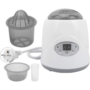 CHAUFFE BIBERON Chauffe-biberon et stérilisateur, thermostat chauffe-lait pour bébé chauffe-biberon avec affichage LCD de l'heure Contrôle préc A134