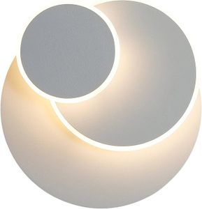 APPLIQUE EXTÉRIEURE Blanc DELIPOP Applique 15W LED, Créatif eclipse 3 