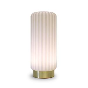 LAMPE A POSER Lampes à poser - Lampe rechargeable - Dentelles - H 29 cm - Or Doré