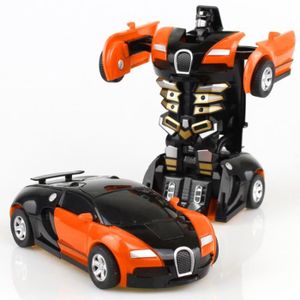 ROBOT - ANIMAL ANIMÉ Orange - Jouet De Voiture À Déformation Automatiqu