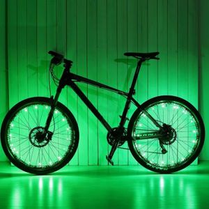 Tube flexible LED multicolore spécial roue de vélo