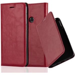 Ougger étui pour Housse pour Huawei P8 Lite Rose Clair Etui Coque Bling Silicone Housse Flip Etui PU Cuir Magnétique Protecteur Pochette Caoutchouc Cover avec Fente pour Carte 2017 