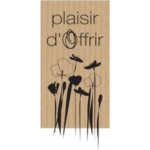 Autocollant Plaisir D Offrir Cdiscount
