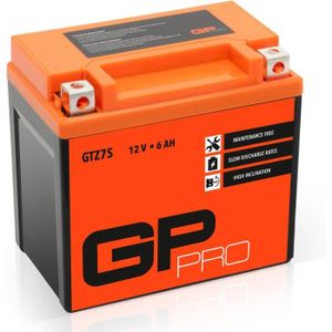 BATTERIE VÉHICULE Gtz7S 12V 6Ah Gel Batterie De Démarrage (Compatibl