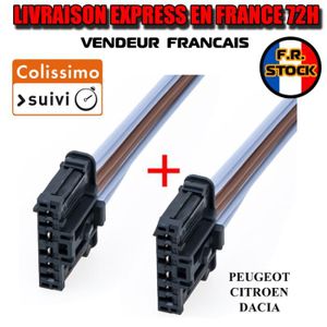 Faisceau De Câbles Pour Feux Arrière Peugeot 206 SW, 307, 407 - 6 Fils, 12V, Neuf, Garantie 2 Ans