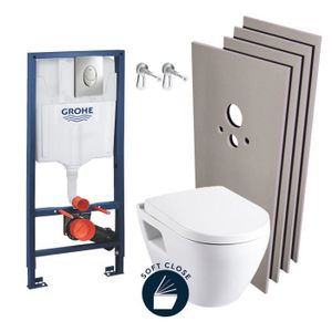WC - TOILETTES Grohe Pack WC Bâti support Rapid SL + Cuvette Sere