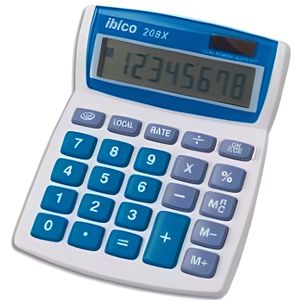 CALCULATRICE IBICO Calculatrice de Bureau 208X