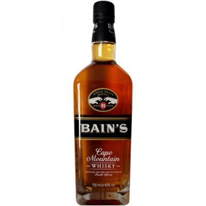 WHISKY BOURBON SCOTCH Bains Single Grain Whisky 40 vol.
