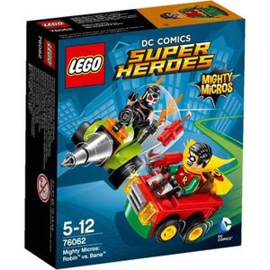 ASSEMBLAGE CONSTRUCTION LEGO® DC Comics Super Heroes 76062 - Mighty Micros