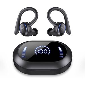 CASQUE - ÉCOUTEURS Écouteurs Bluetooth 5.1 sans Fil Stéréo Oreillette