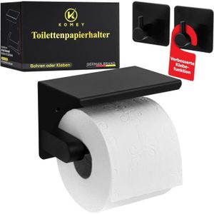 SERVITEUR WC Komey Porte-rouleau de papier toilette élégant san