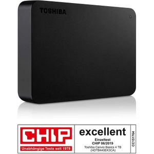 Soldes Toshiba Canvio Basics 4 To (HDTB440EK3CA) 2024 au meilleur prix sur