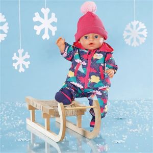 ACCESSOIRE POUPÉE Combinaison de neige Deluxe pour bébé born - Zapf Creation - Motif camouflage - 43 cm